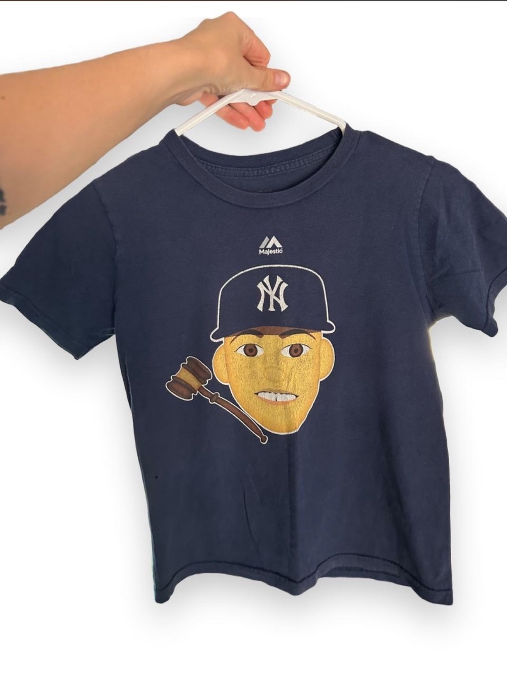 New York Yankees Micro baby T, Aaron Judge. Size: XS/S #yankees
